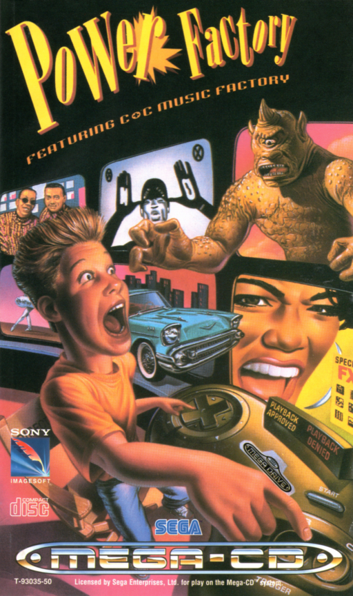 Power Factory (USA) Sega CD Game Cover